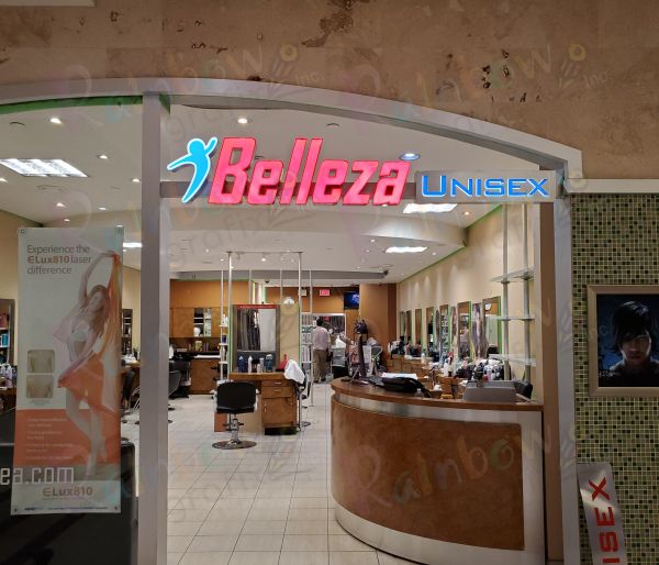 Channel Letters on Aluminum Bar